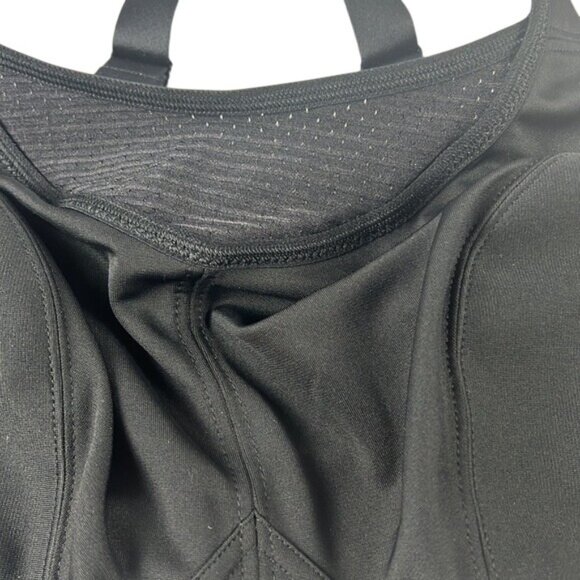 Glamorise Elite Performance Cami Sport Bra Black 50C No-Bounce Camisole Elite - Picture 6 of 10